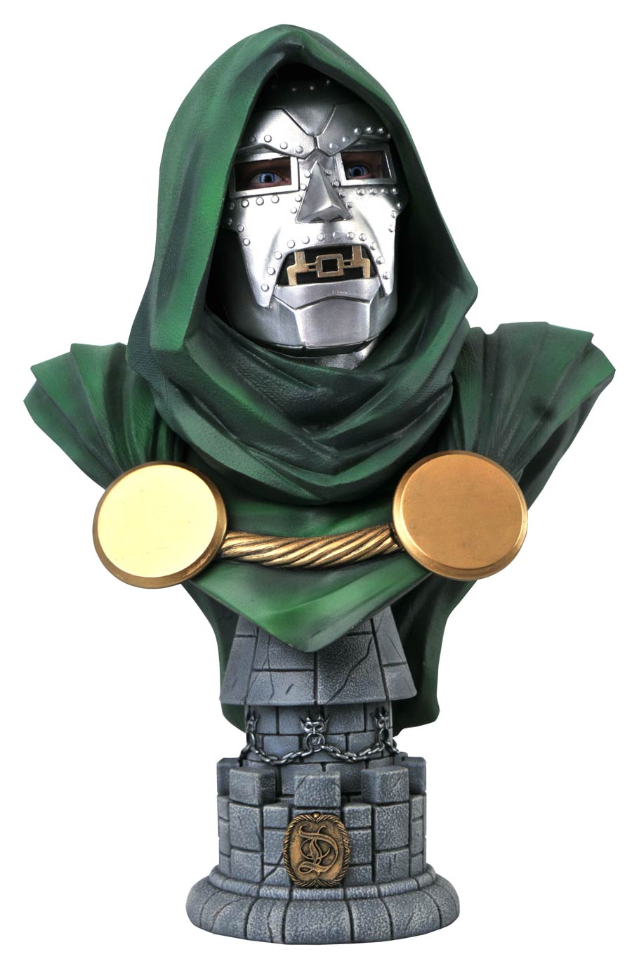 Legends In 3D Marvel Comic Dr Doom 1/2 Scale Bust