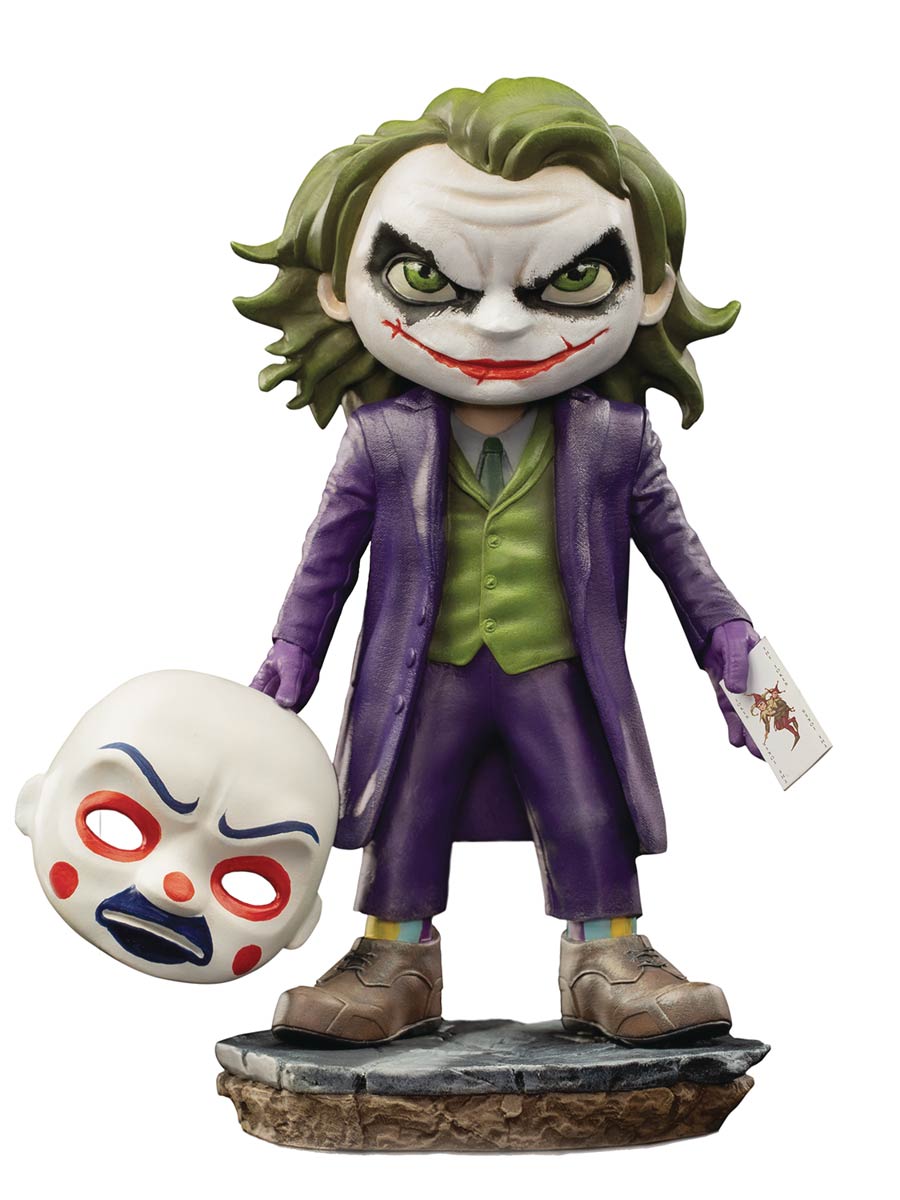 MiniCo Batman The Dark Knight Vinyl Statue - Joker