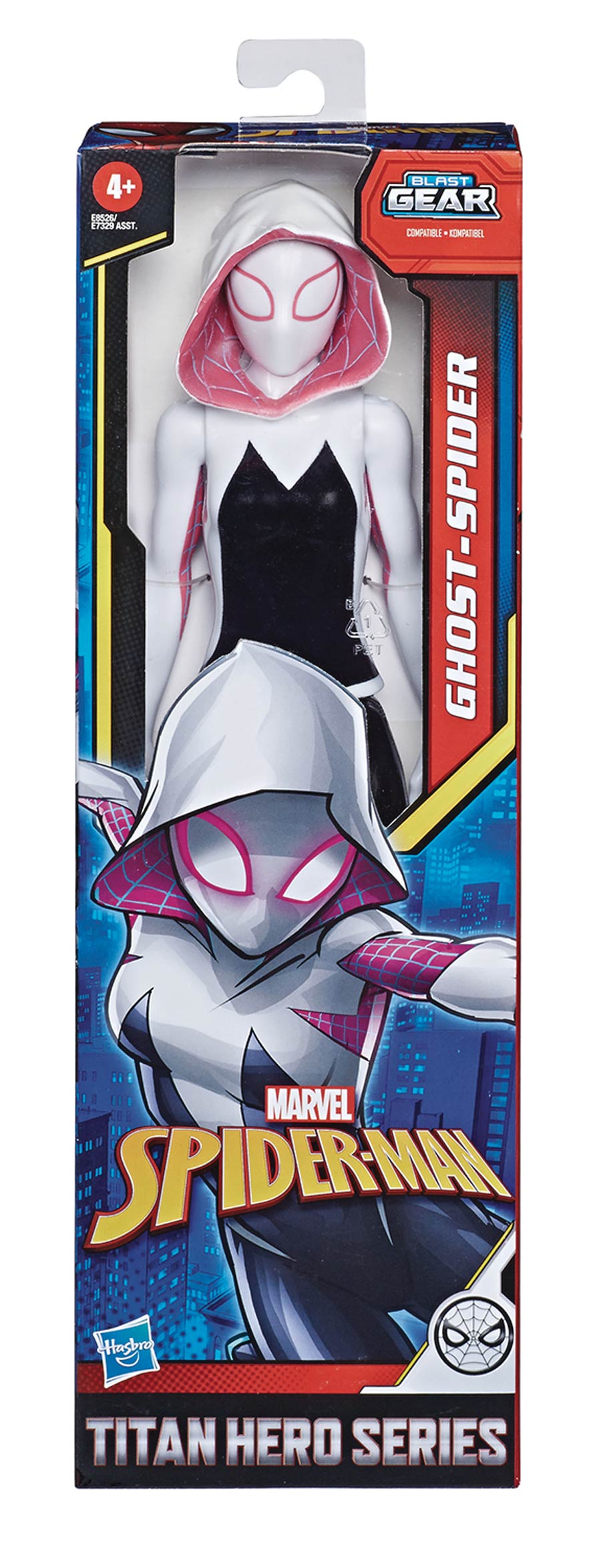 Spider-Man Titan Hero Web Warriors Ghost-Spider 12-Inch Action Figure Case