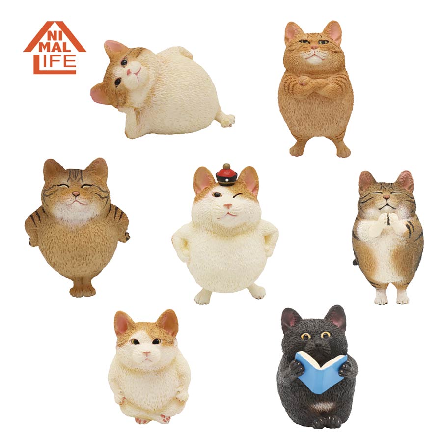 Animal Life Toshio Asakuma x Fumeancats Trading Figures Blind Mystery Box