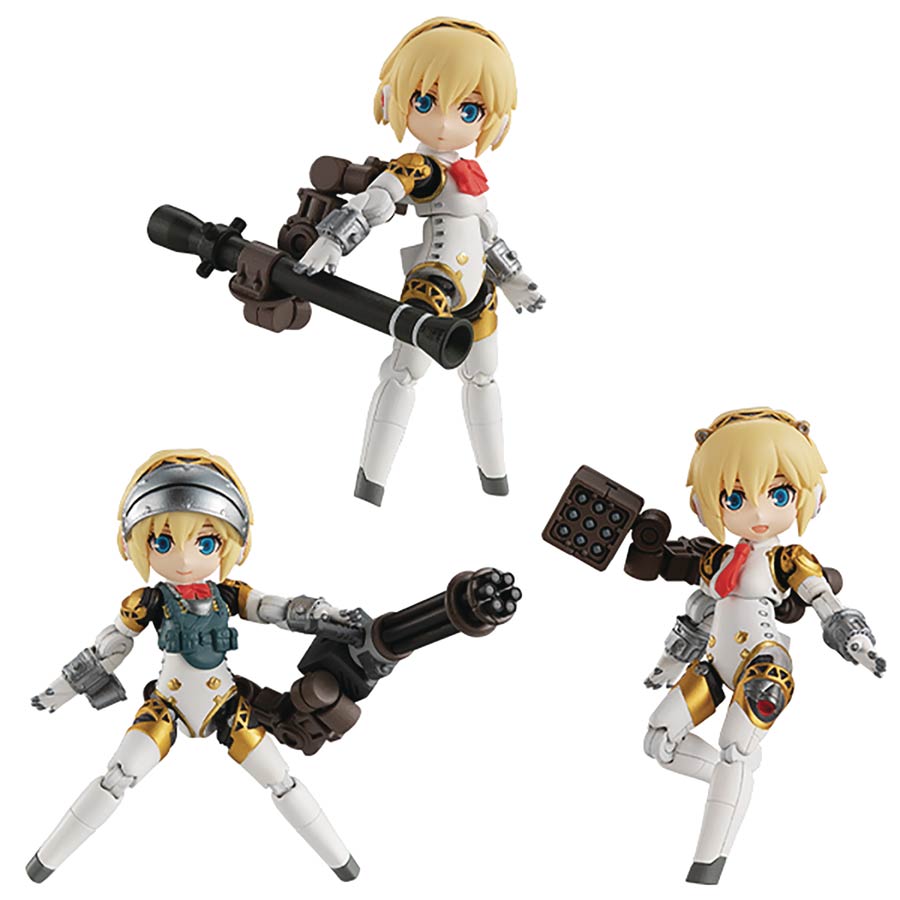 Persona Series Collaboration Aegis Desktop Army Figure 3-Piece Display