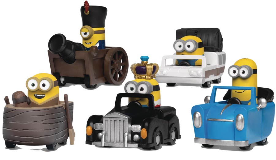 Despicable Me Pull-Back Car Set