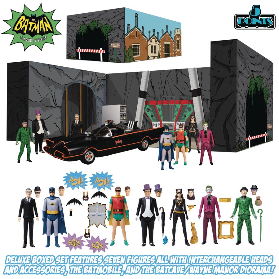 5 Points Batman 1966 Deluxe Action Figure Box Set