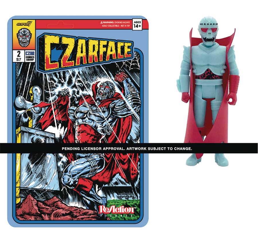 Czarface ReAction Figure - Comic Recolor
