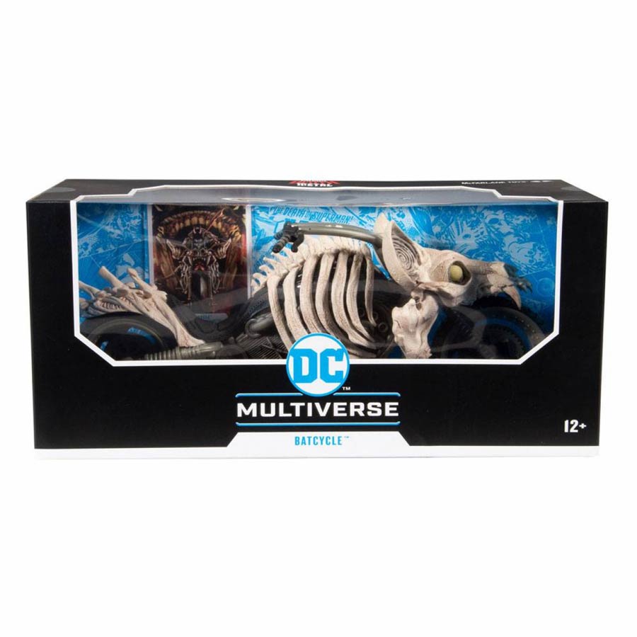DC Multiverse Vehicles Dark Nights Death Metal Batcycle