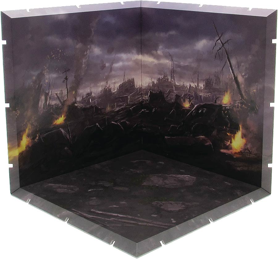 Dioramansion 150 Figure Diorama - Burnt Field