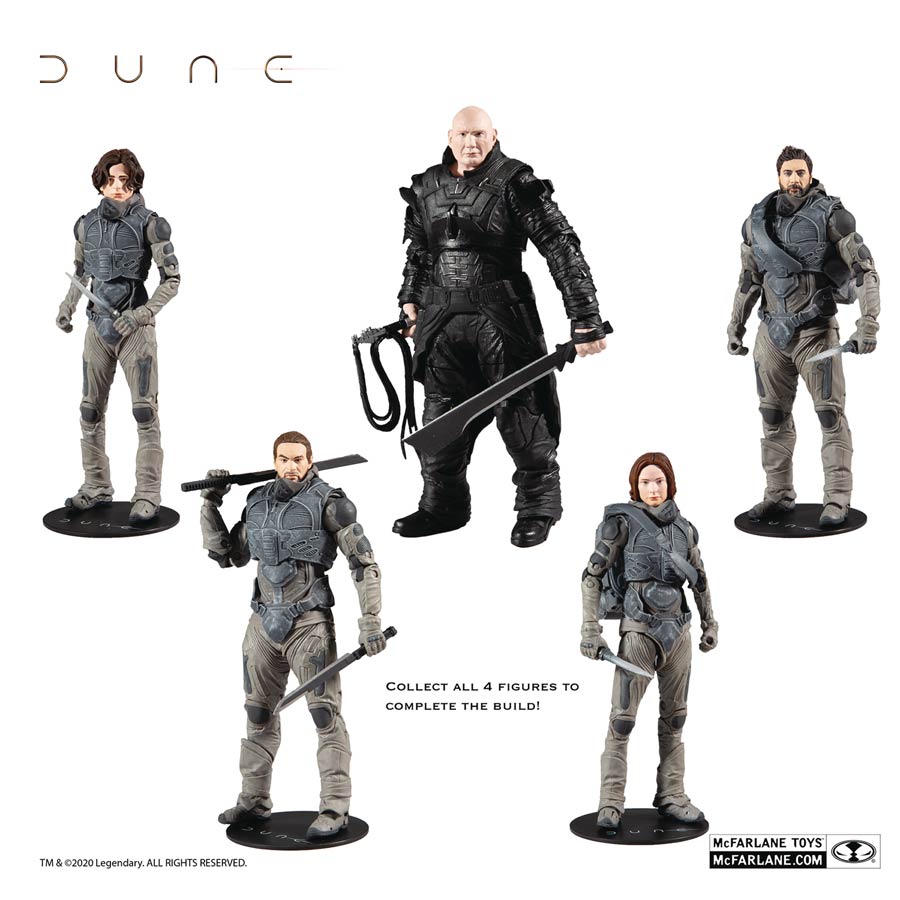 Dune (2021) Build-A-Figure Wave 1 7-Inch Scale Action Figure Assortment Case