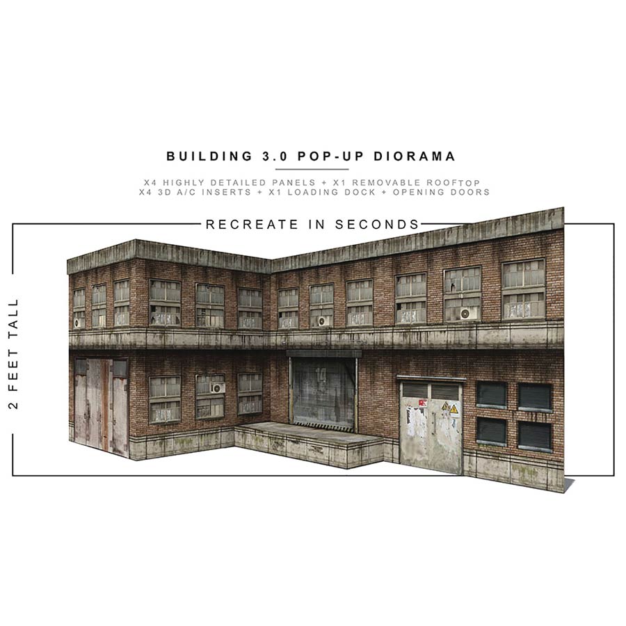 Extreme Sets 1/12 Scale Pop Up Diorama - Building 3.0