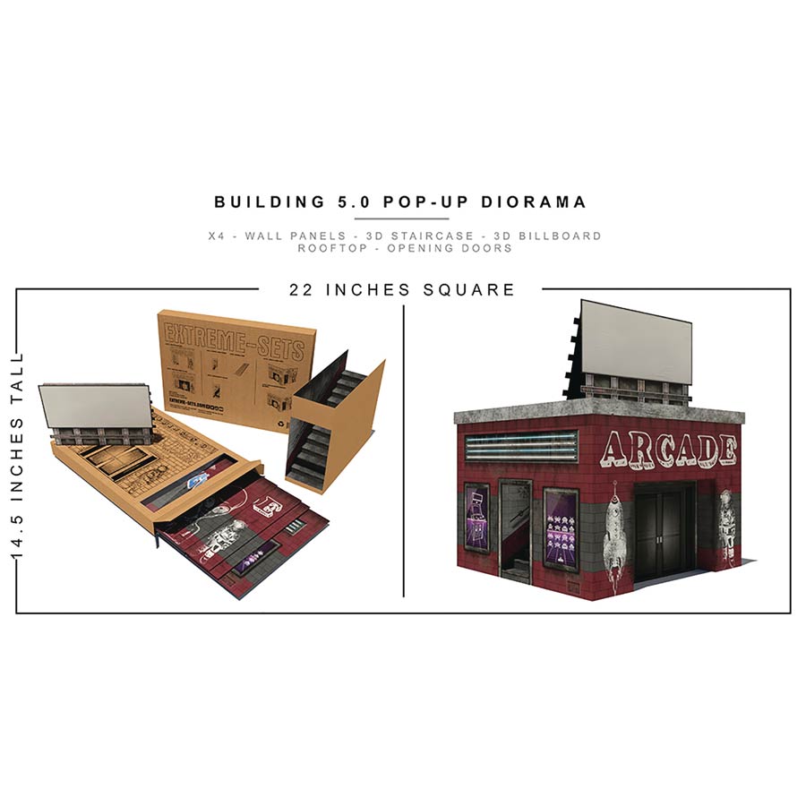Extreme Sets 1/12 Scale Pop Up Diorama - Building 5.0