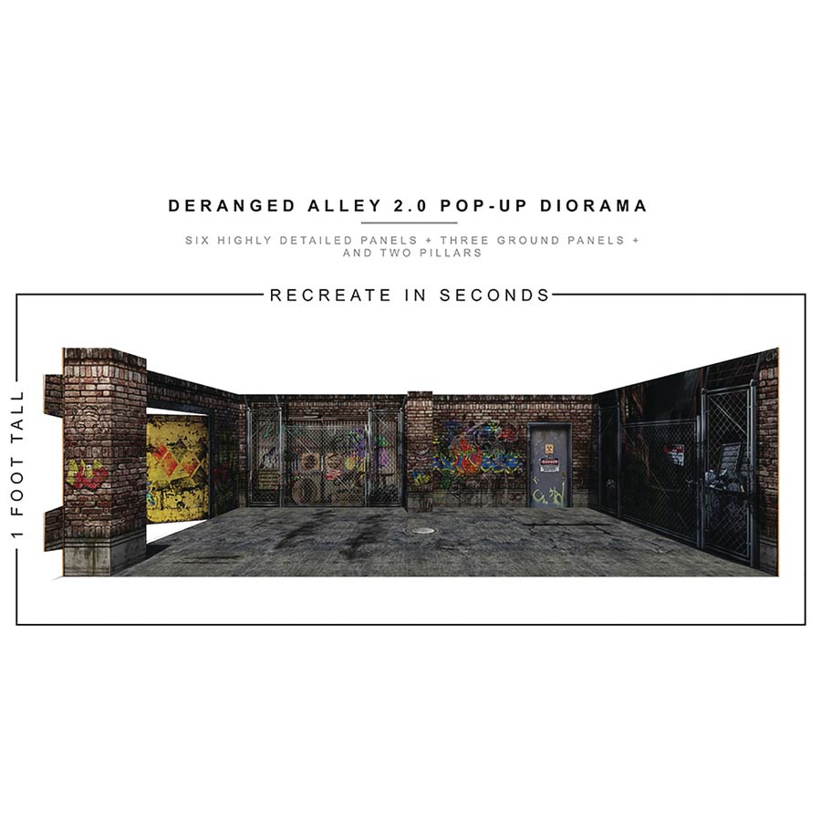 Extreme Sets 1/12 Scale Pop Up Diorama - Deranged Alley 2.0