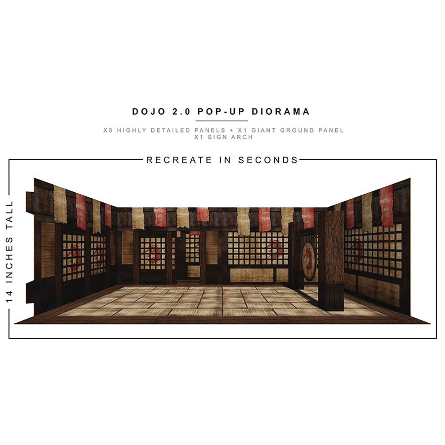 Extreme Sets 1/12 Scale Pop Up Diorama - Dojo 2.0