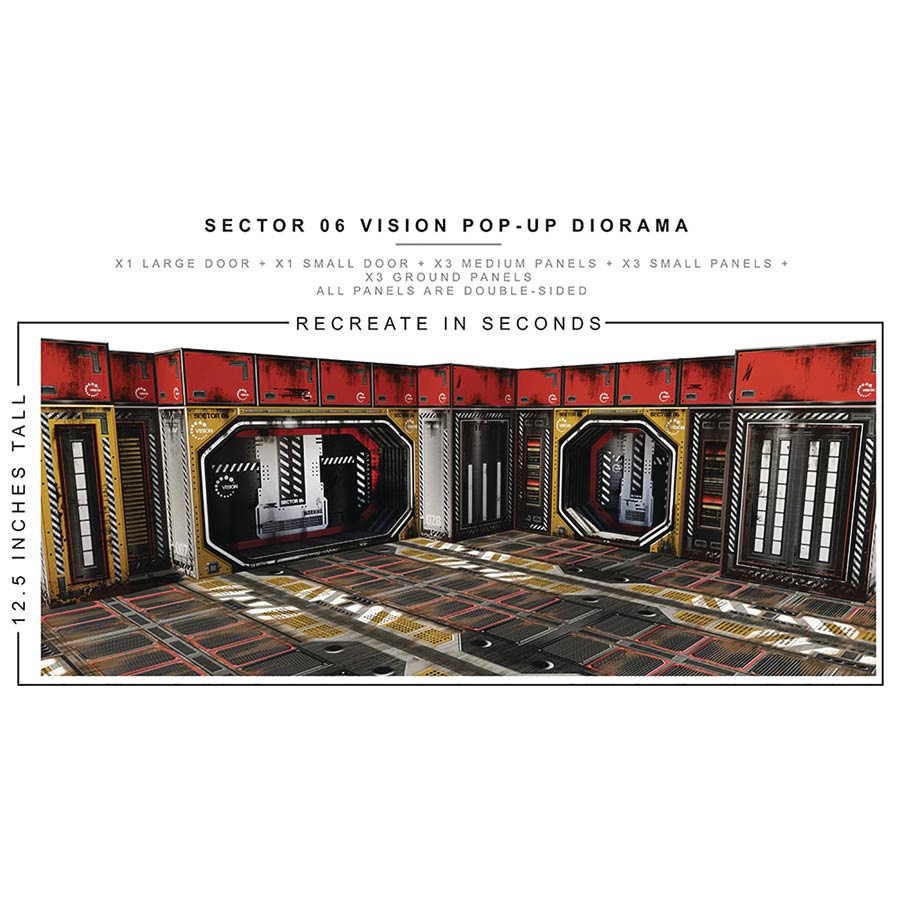 Extreme Sets 1/12 Scale Pop Up Diorama - Sector 06 Vision