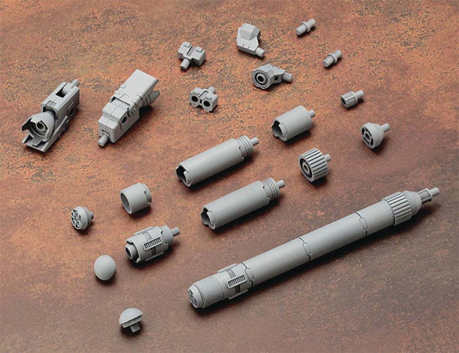 Mobile Suit Gundam Mecha Supply 04 Propellant Round Tank Model Kit Accessory
