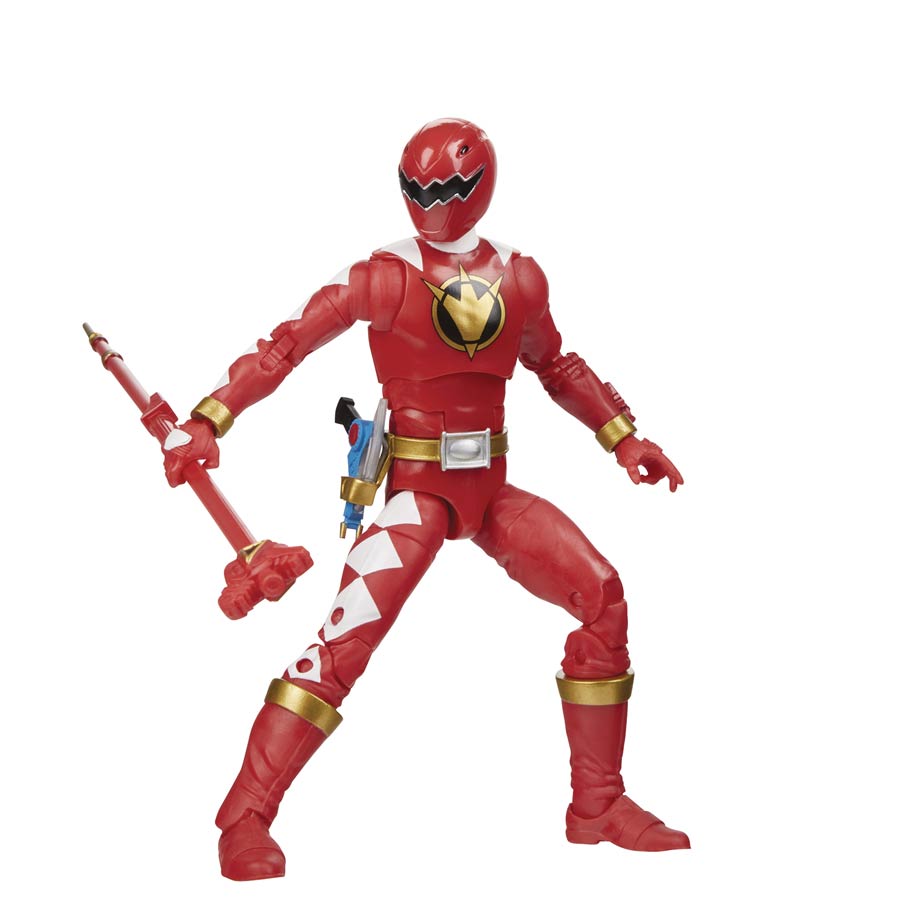 Power Rangers Lightning Collection Dino Thunder Red Ranger 6-Inch Action Figure Case