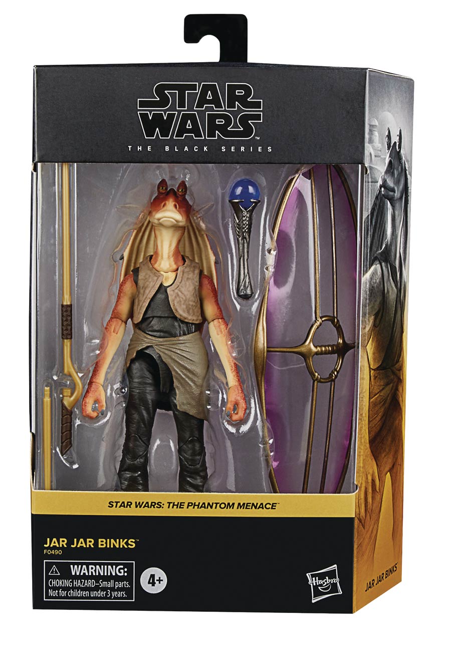 Star Wars Black Series Jar Jar Binks Deluxe 6-Inch Action Figure Case