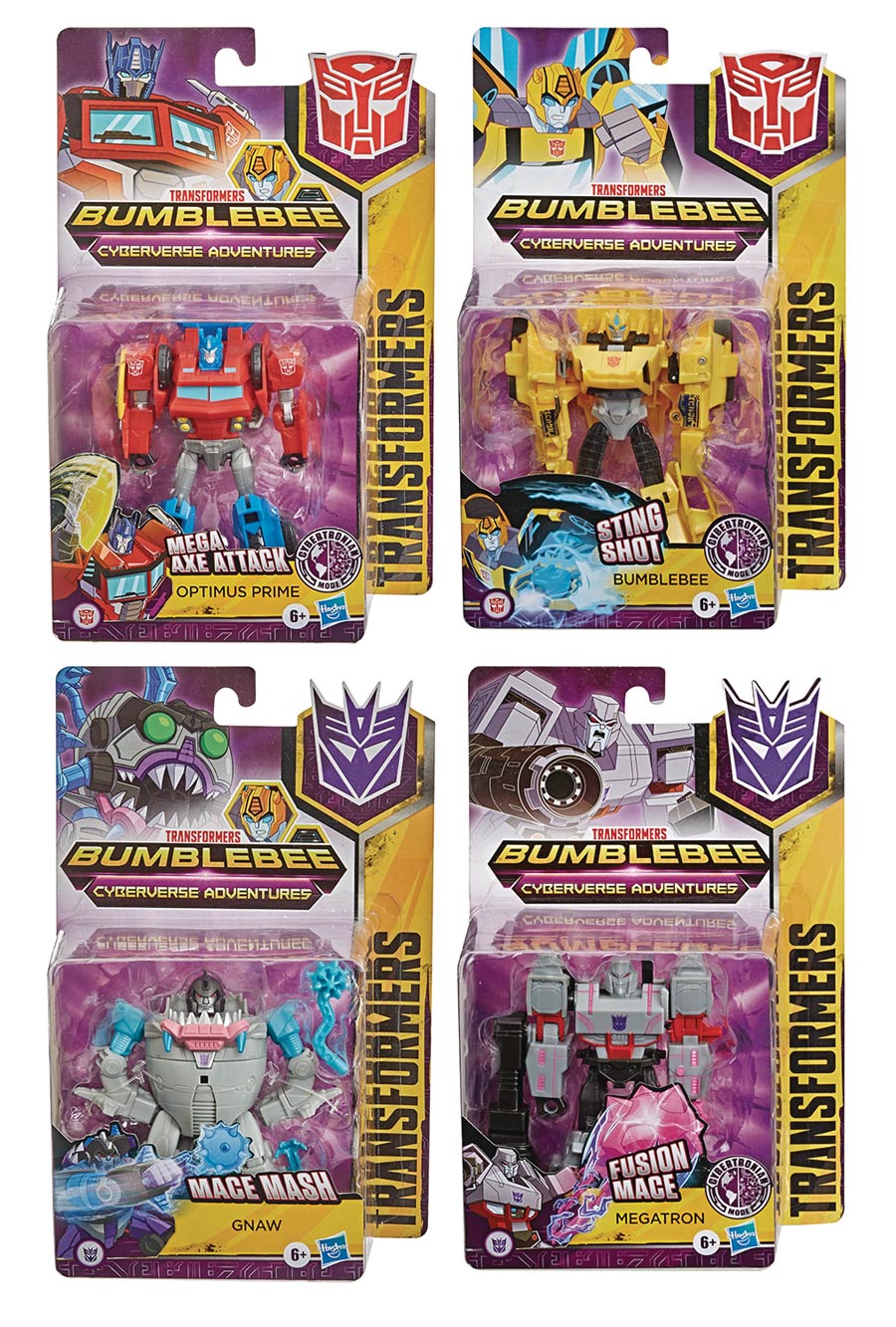 Transformers Cyberverse Warrior Action Figure Assortment Case 202002
