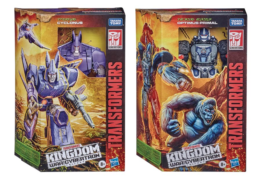 Transformers Generations War For Cybertron Kingdom Voyager Class Wave 1 Action Figure Assortment Case Of 3 Figures