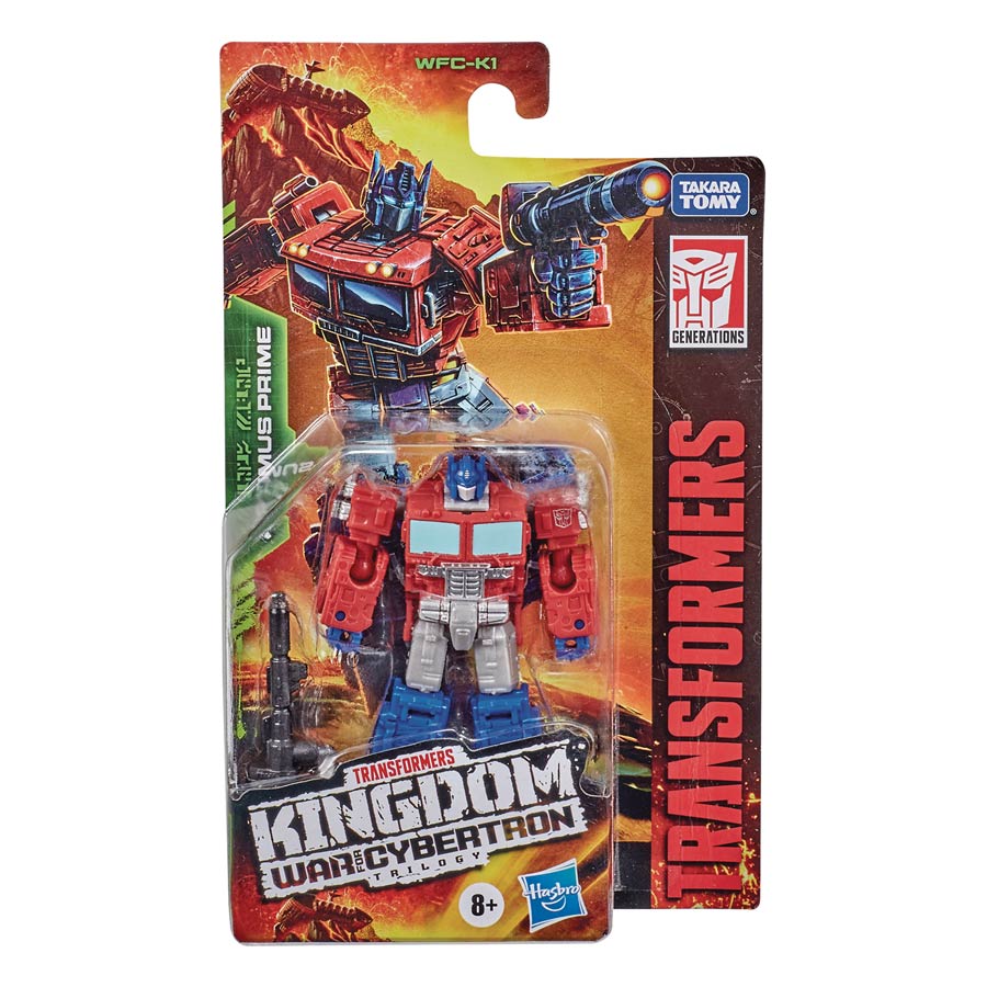 Transformers Generations War For Cybertron Kingdom Core Class Action Figure - WFC-K1 Optimus Prime