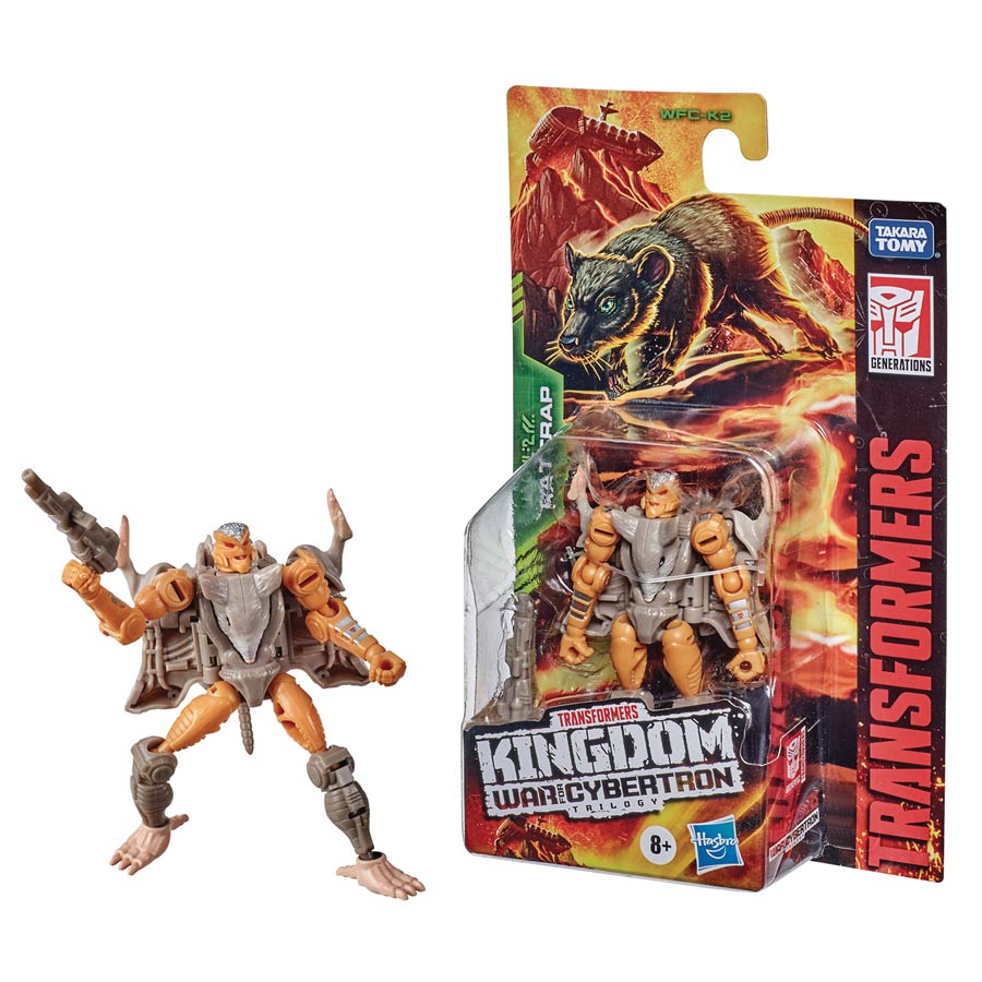 Transformers Generations War For Cybertron Kingdom Core Class Action Figure - WFC-K2 Rattrap