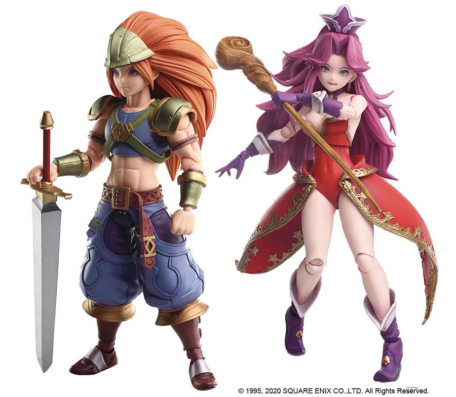 Trials Of Mana Bring Arts Figure Set - Duran & Angela - Midtown Comics