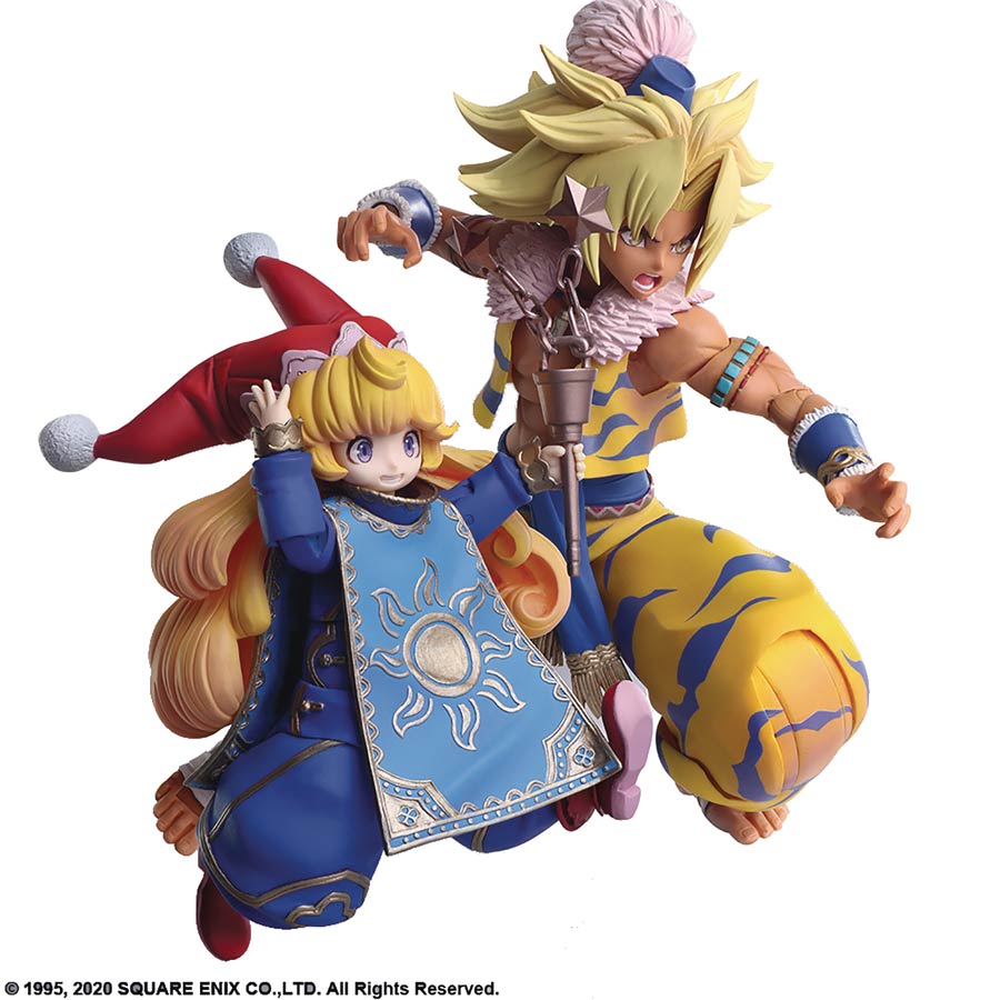 Trials Of Mana Bring Arts Figure Set - Kevin & Charlotte