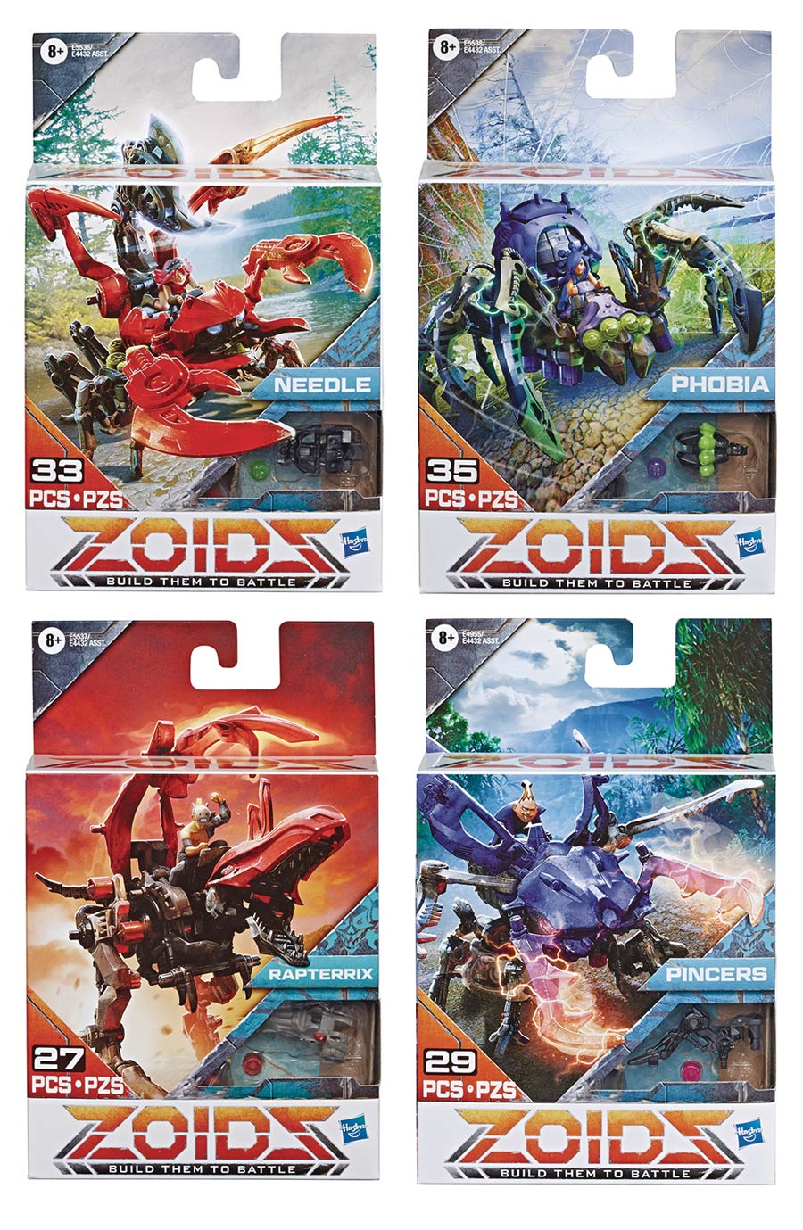 Zoids Beta Class Figure Assortment Case 202101