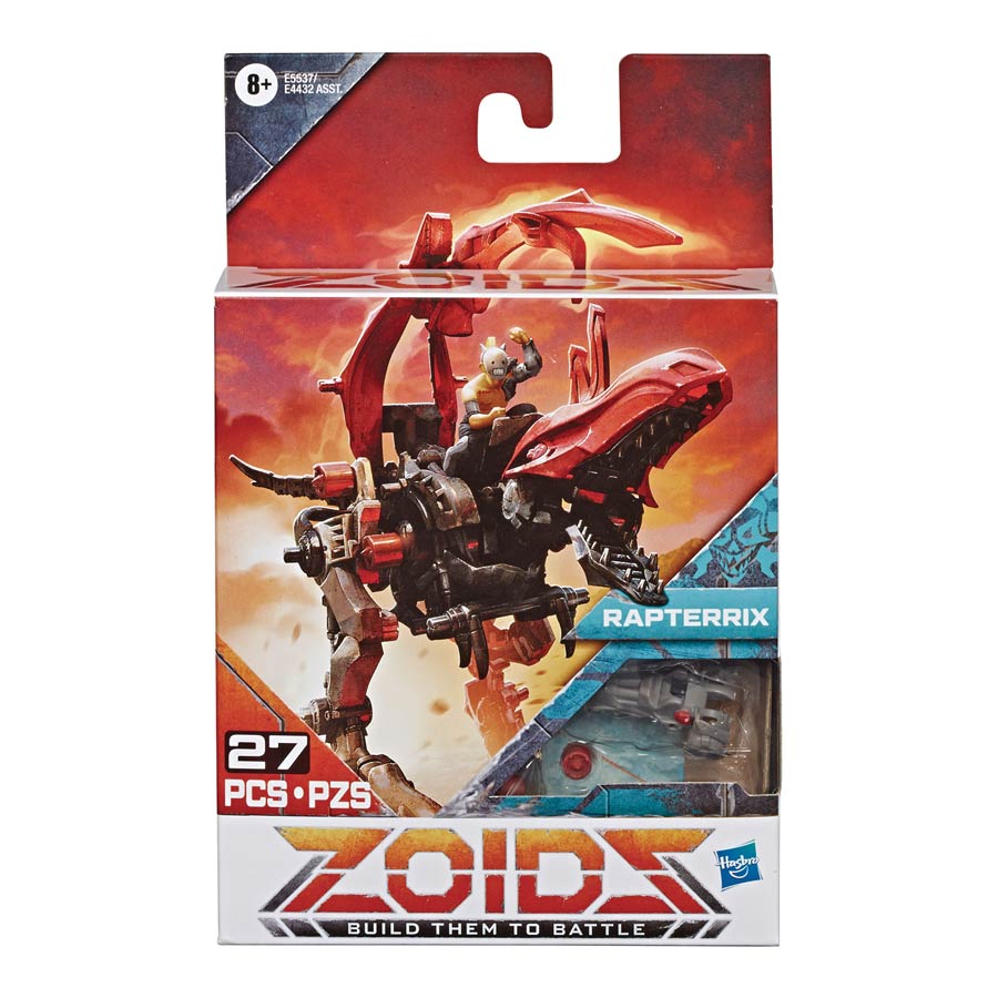 Zoids Beta Class Rapterrix Figure Case