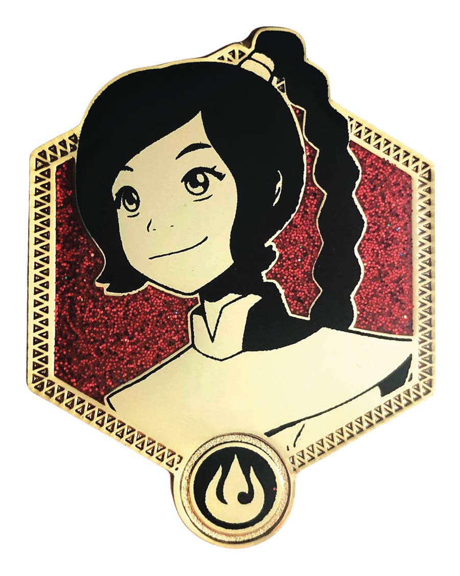 Avatar The Last Airbender Golden Enamel Pin - Ty Lee