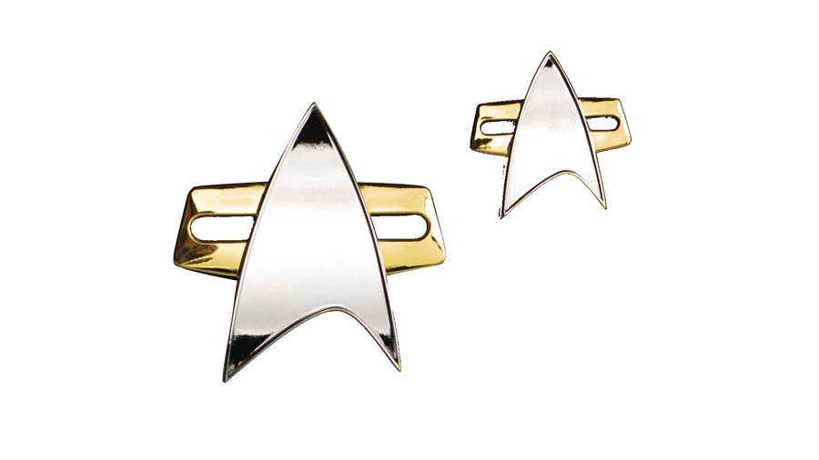 Star Trek Badge And Pin Set - Voyager