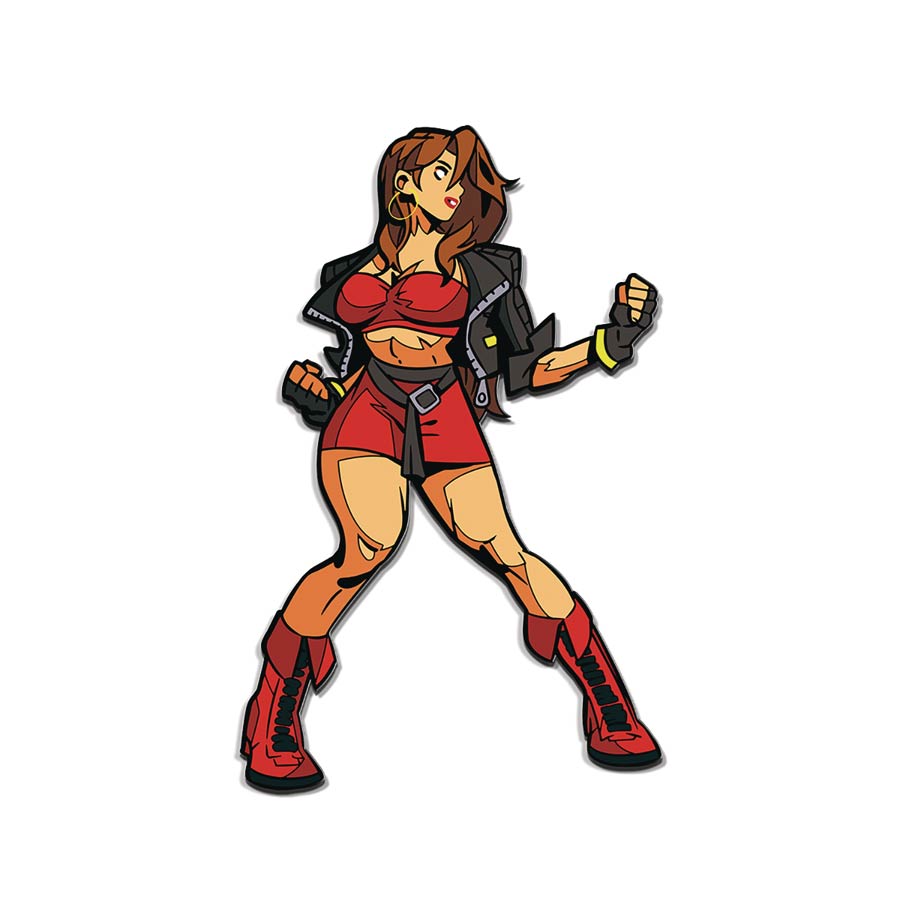 Streets Of Rage 4 Luxury Enamel Side-Scroller Pin - Blaze Fielding