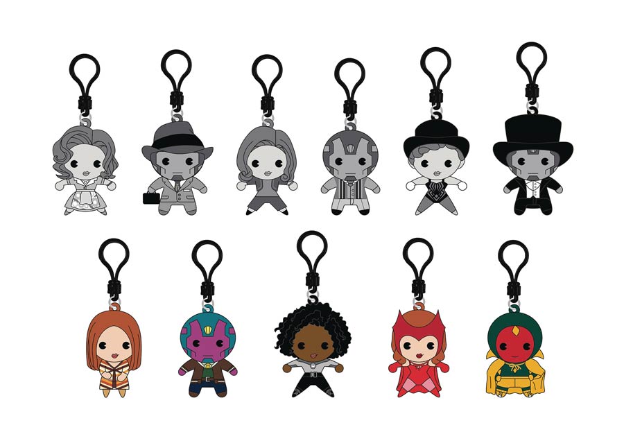 WandaVision 3D Foam Bag Clip Blind Mystery Box 24-Piece Display