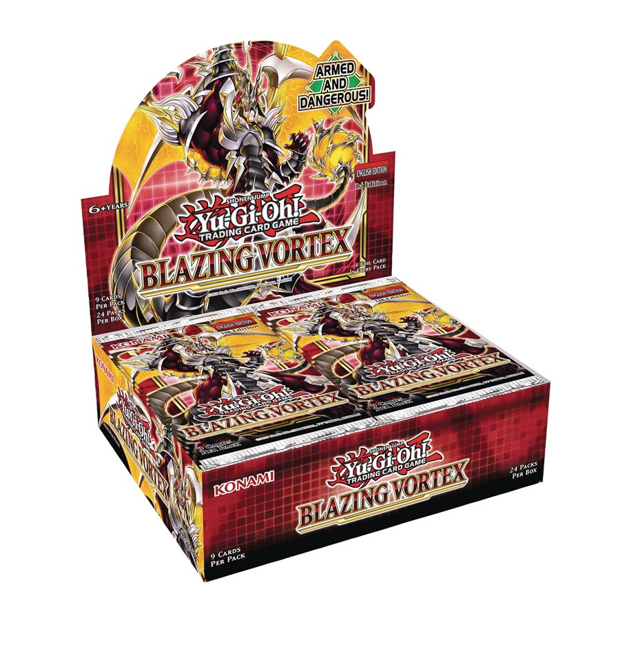 Yu-Gi-Oh Blazing Vortex Booster Display of 24 Packs