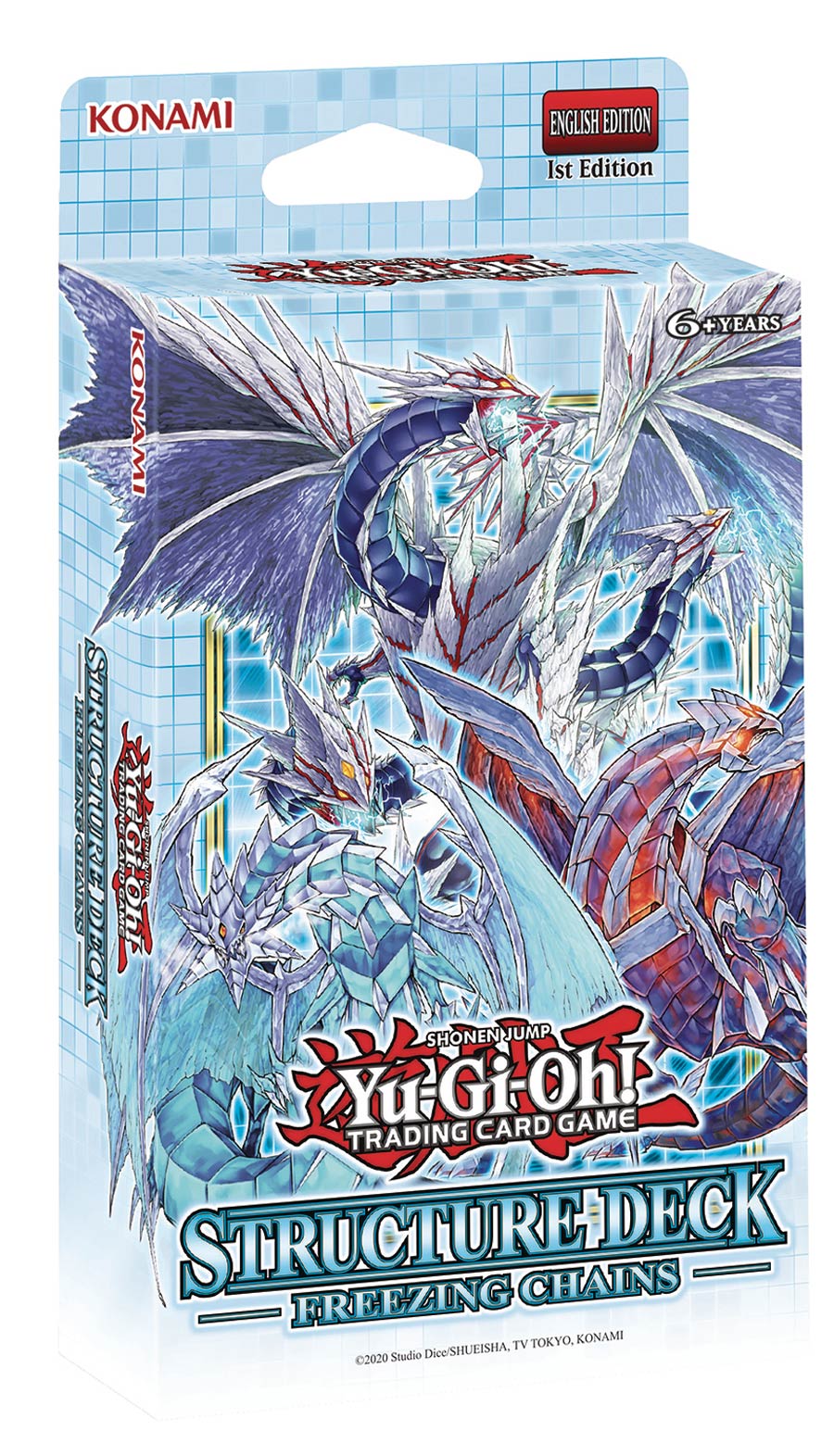 Yu-Gi-Oh Freezing Chains Structure Deck Display of 8 Decks