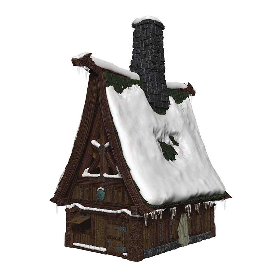 Dungeons & Dragons Icons Of The Realms Icewind Dale Papercraft Set - Ten Towns