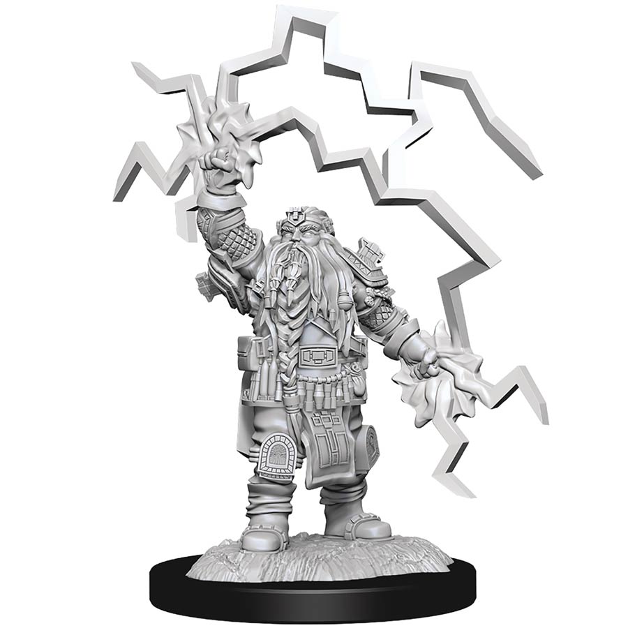 Dungeons & Dragons Nolzurs Marvelous Miniature - Dwarf Cleric Male