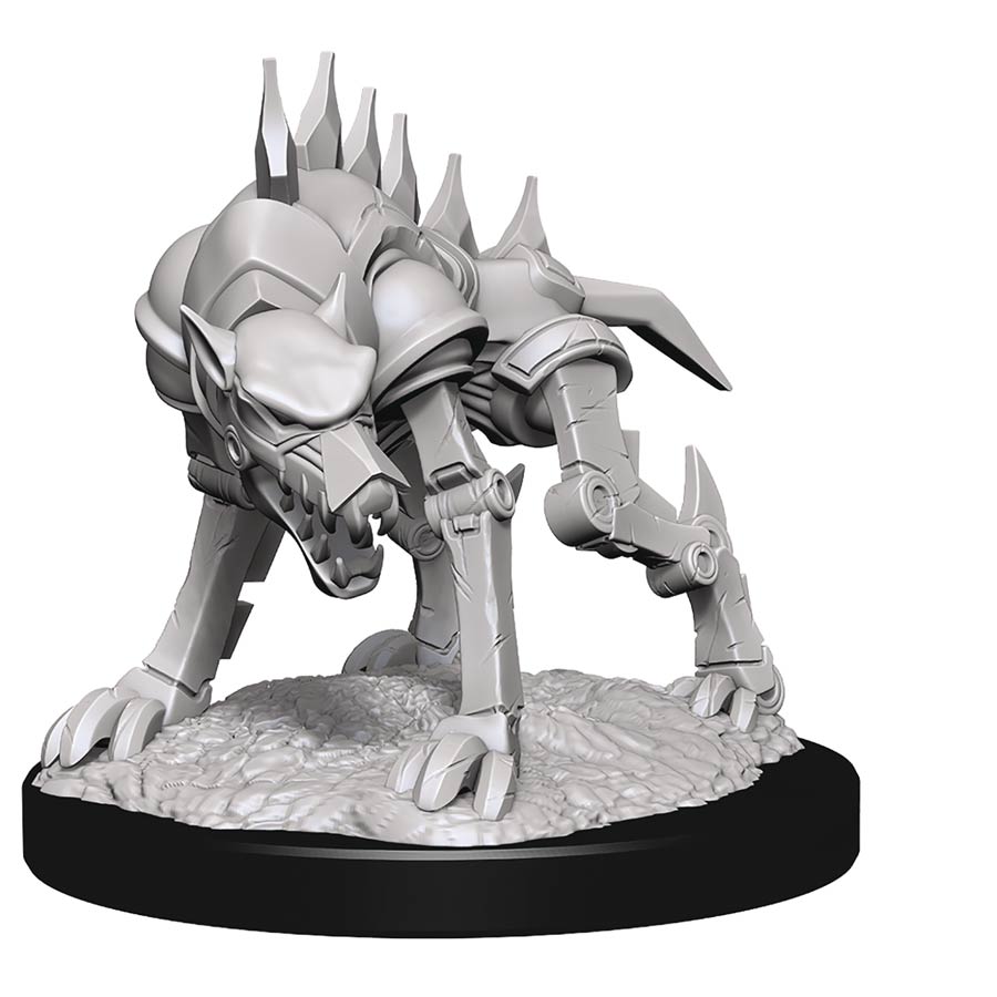 Dungeons & Dragons Nolzurs Marvelous Miniature - Iron Cobra & Iron Defender