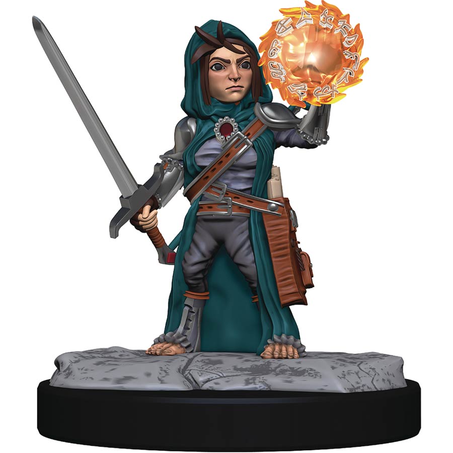 Pathfinder Battles Deep Cuts Miniature - Halfling Cleric Female