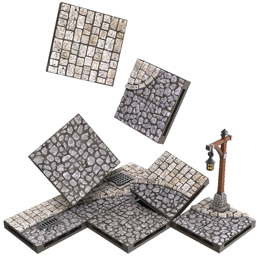 Warlock Tiles Town & Village III - Town Square