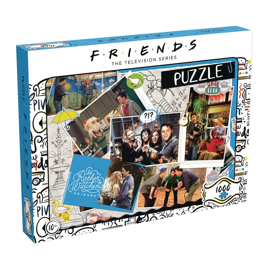 Friends 1000-Piece Puzzle - Scrapbook