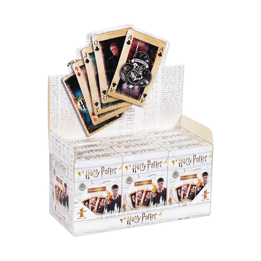 Harry Potter Playing Cards 12-Piece Display