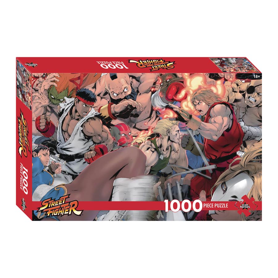 Street Fighter Jigsaw Puzzle By Akiman