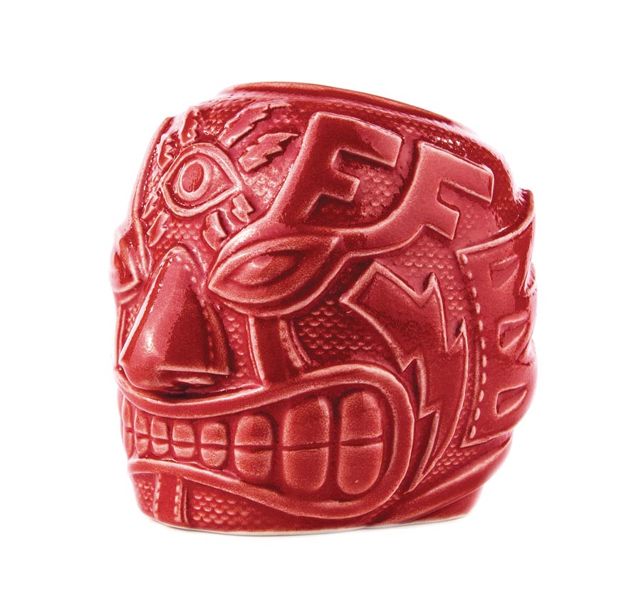 El Ojo Fantastico 16-Ounce Tiki Mug - Furia Roja