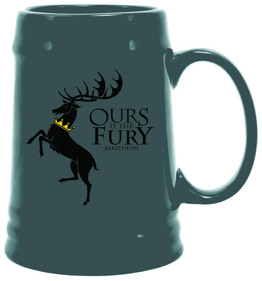 Game Of Thrones Ceramic Stein - Baratheon Sigil