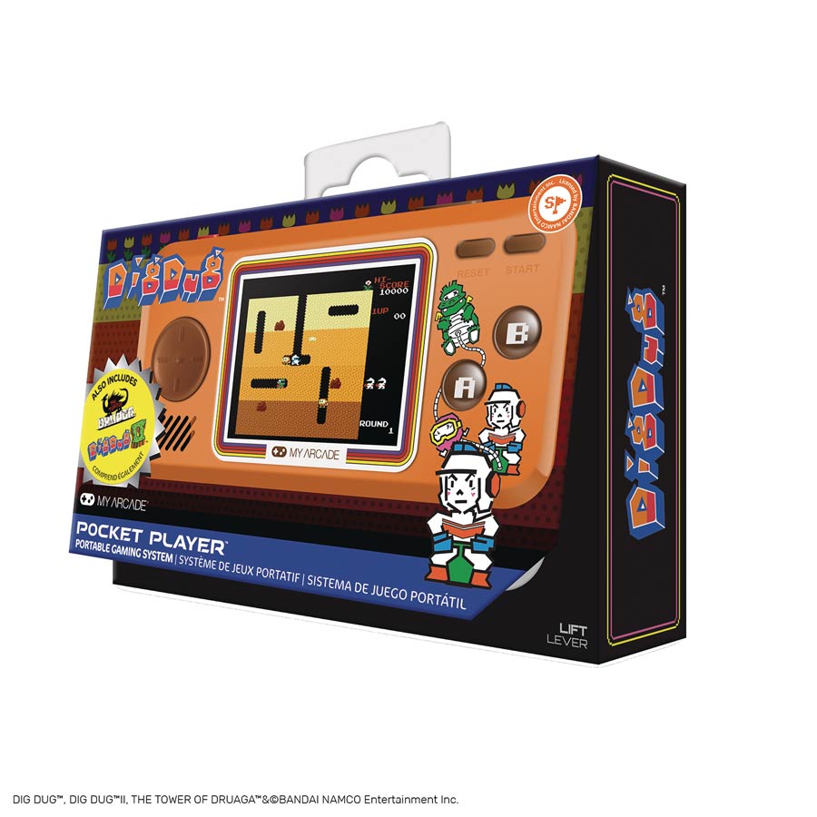 My Arcade Pocket Player Handheld - Dig Dug