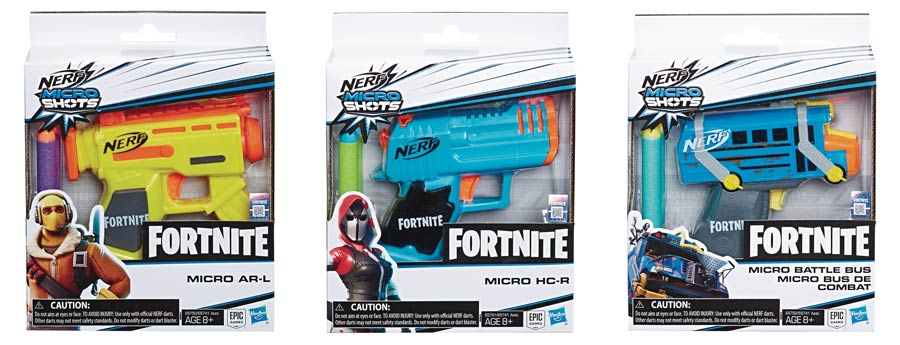 Nerf Fortnite Microshots Blaster Assortment Case 202001