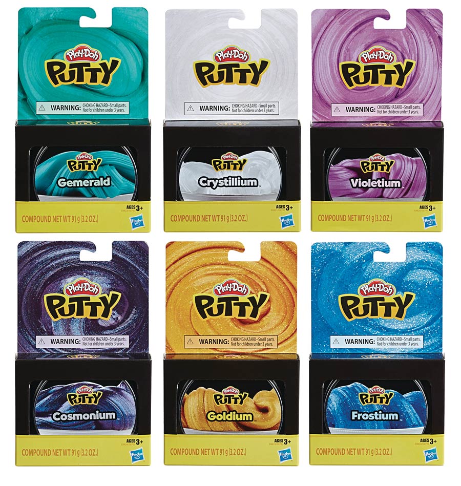 Play-Doh Sputty Single Tin Assortment Case 202001
