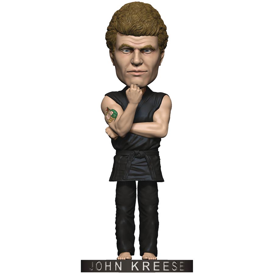 Karate Kid John Kreese Polystone Bobble Head