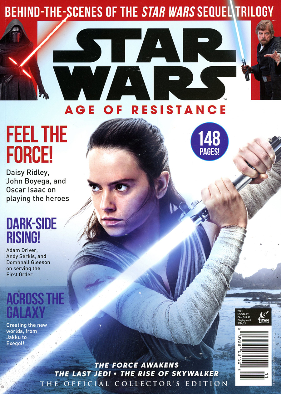 Star Wars Age Of Resistance Official Collectors Edition Newsstand Edition