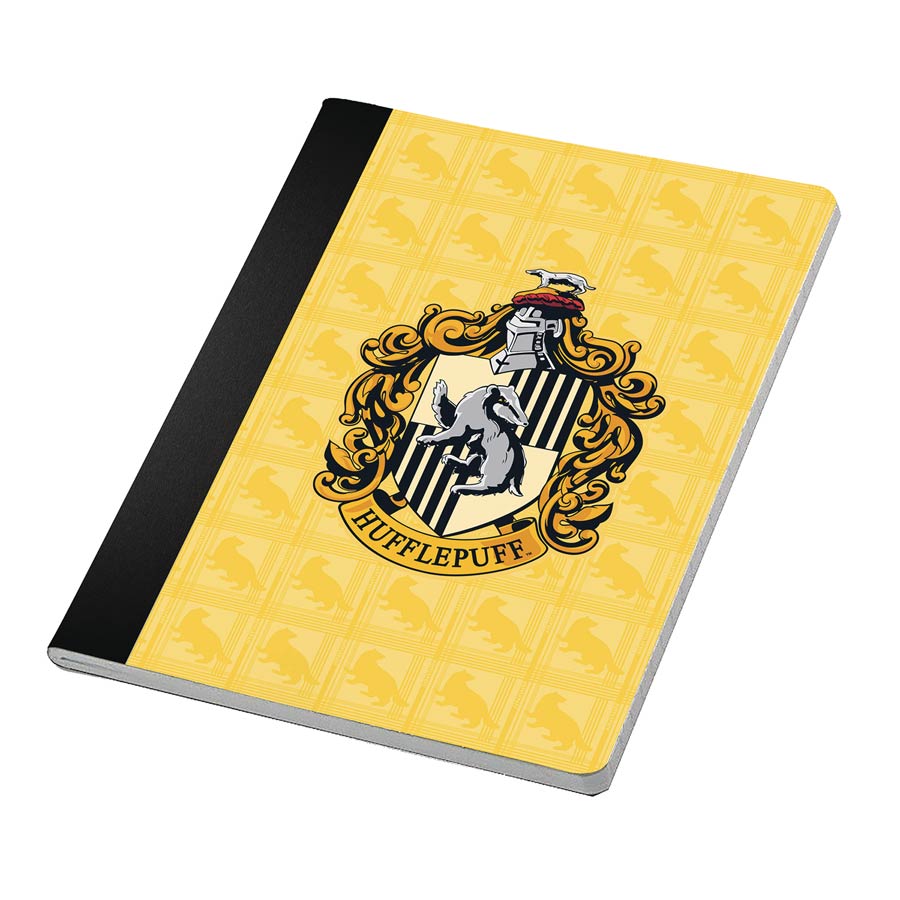 Harry Potter Notebook And Page Clip Set - Hufflepuff