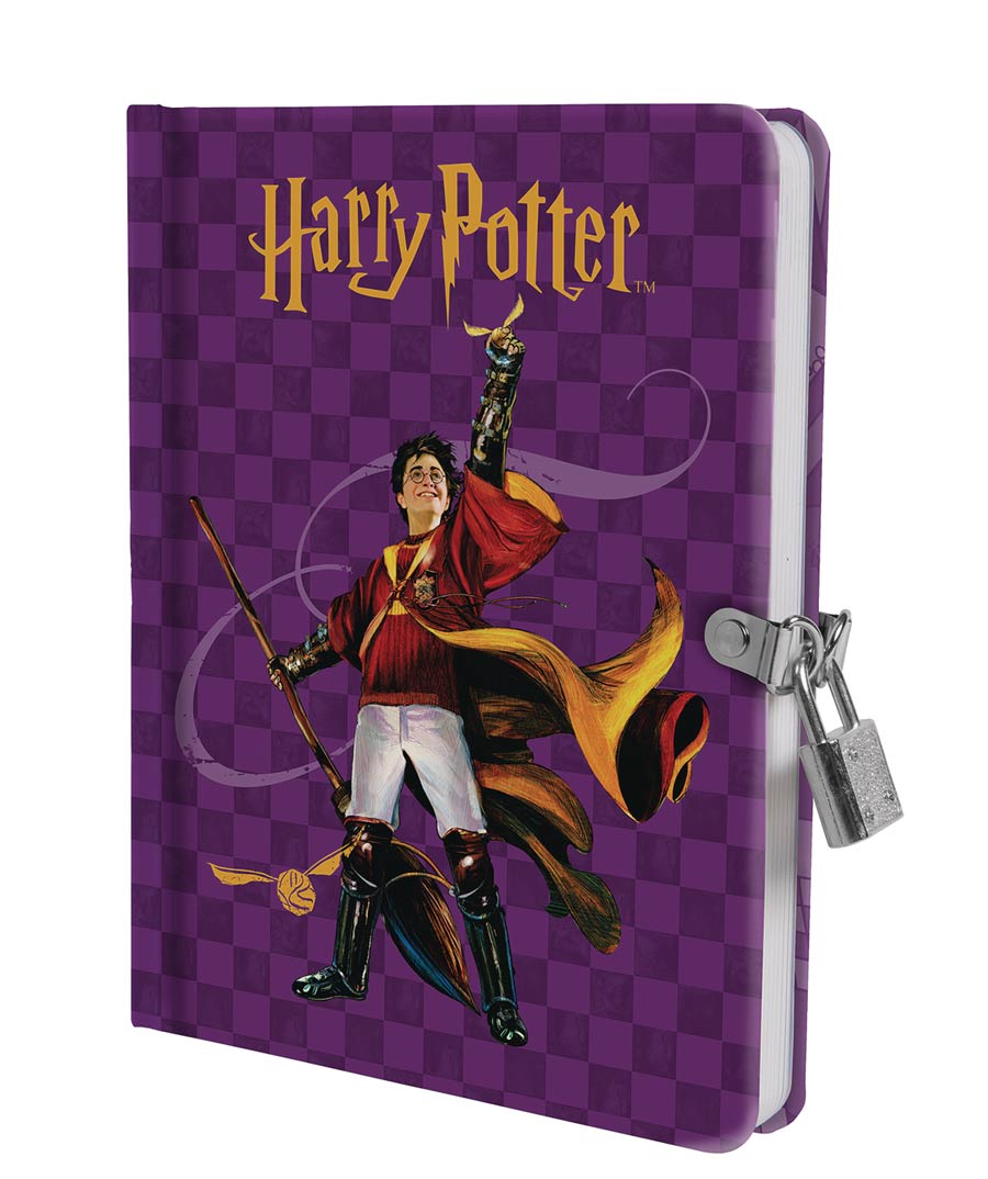 Harry Potter Lock & Key Diary - Qudditch